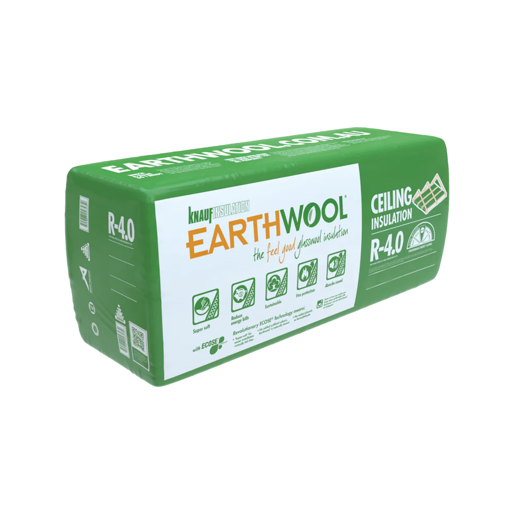 Earthwool R4.0 Thermal Ceiling Batts (195mm thick) - 430mm and 580mm